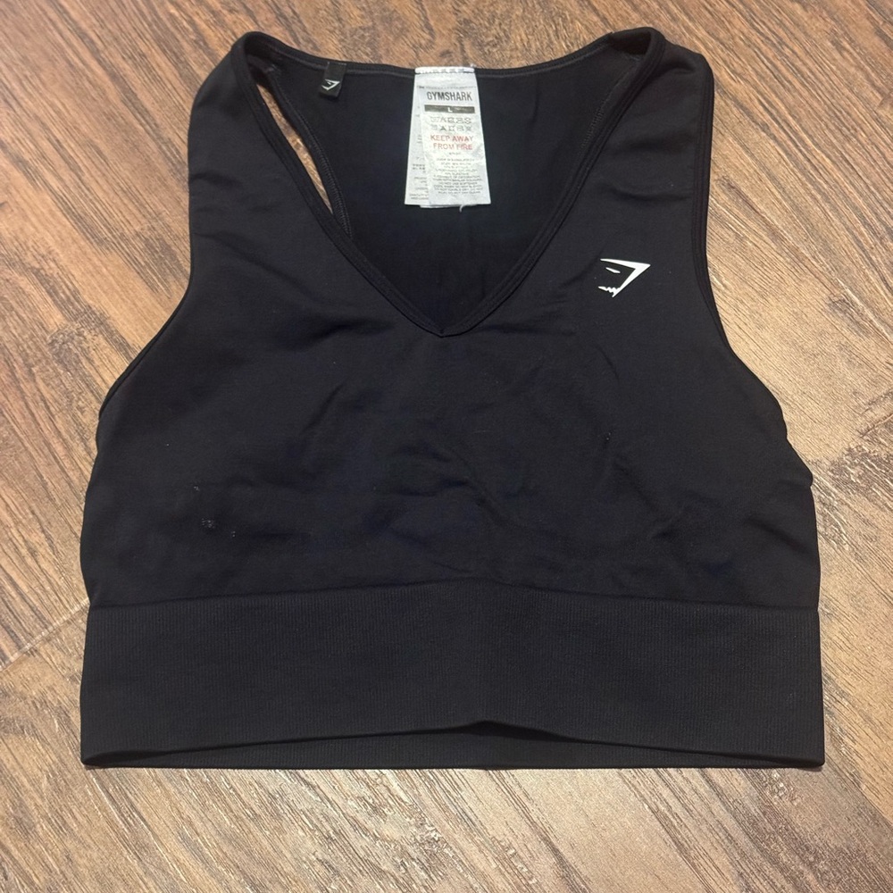 Black Gymshark Women's Sports Bra